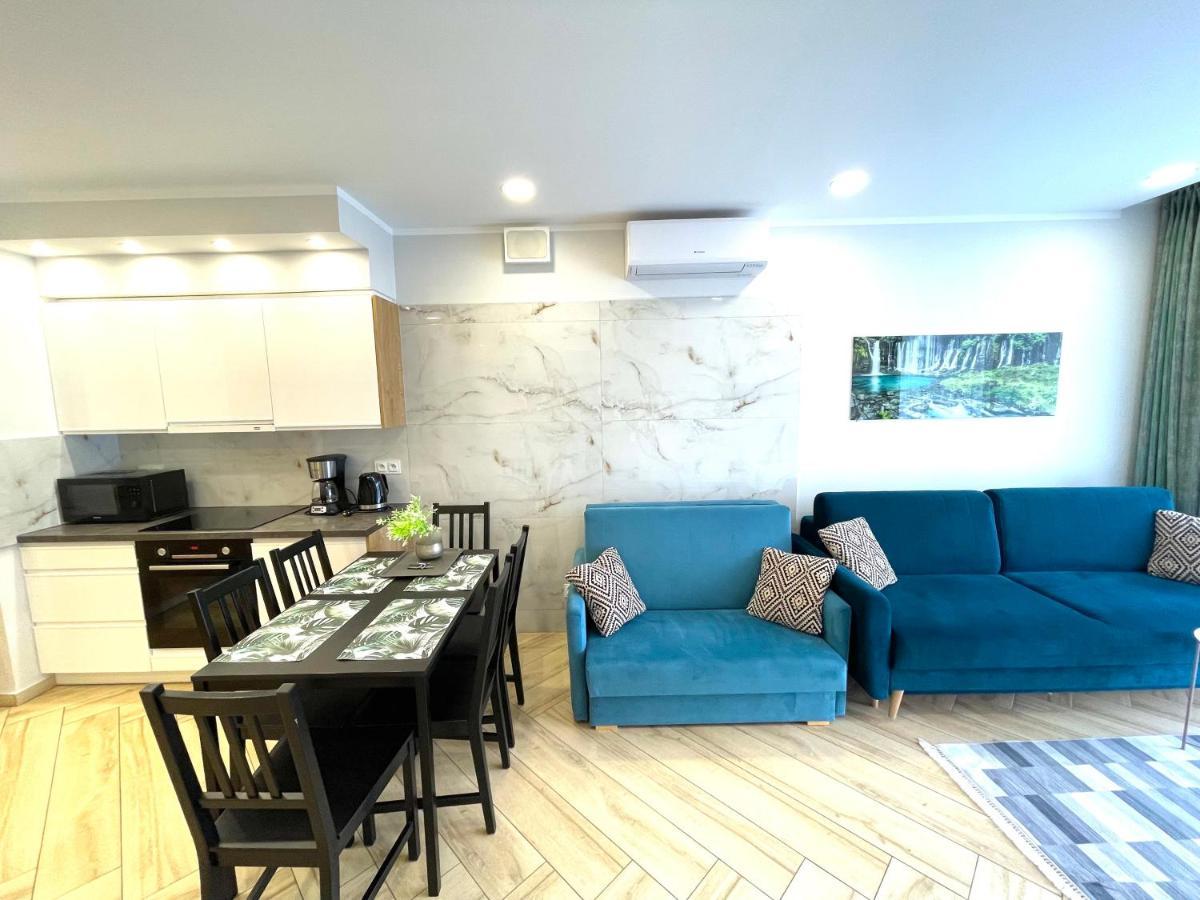 Apartament Superior Blue Przy Plazy- Free Pool, Saunas, Jacuzzi, Fitness, Salzgrotte 코워브제크 외부 사진
