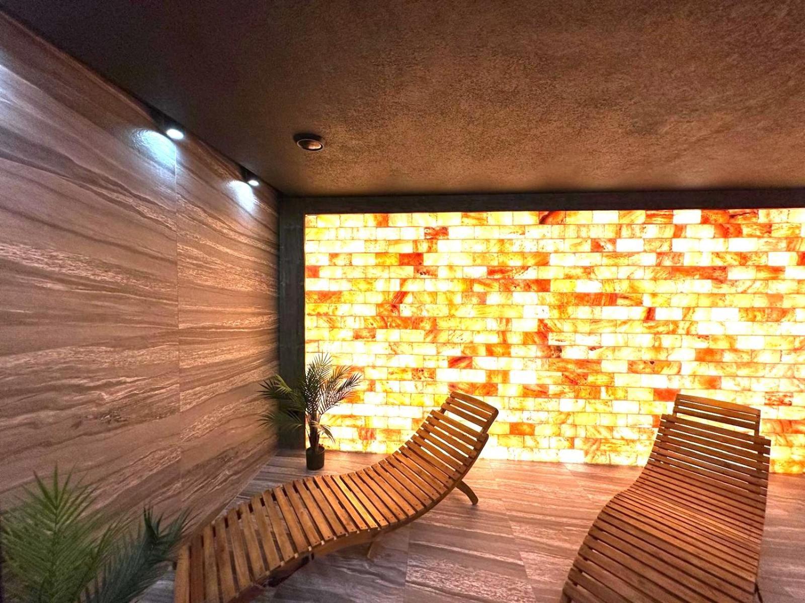 Apartament Superior Blue Przy Plazy- Free Pool, Saunas, Jacuzzi, Fitness, Salzgrotte 코워브제크 외부 사진